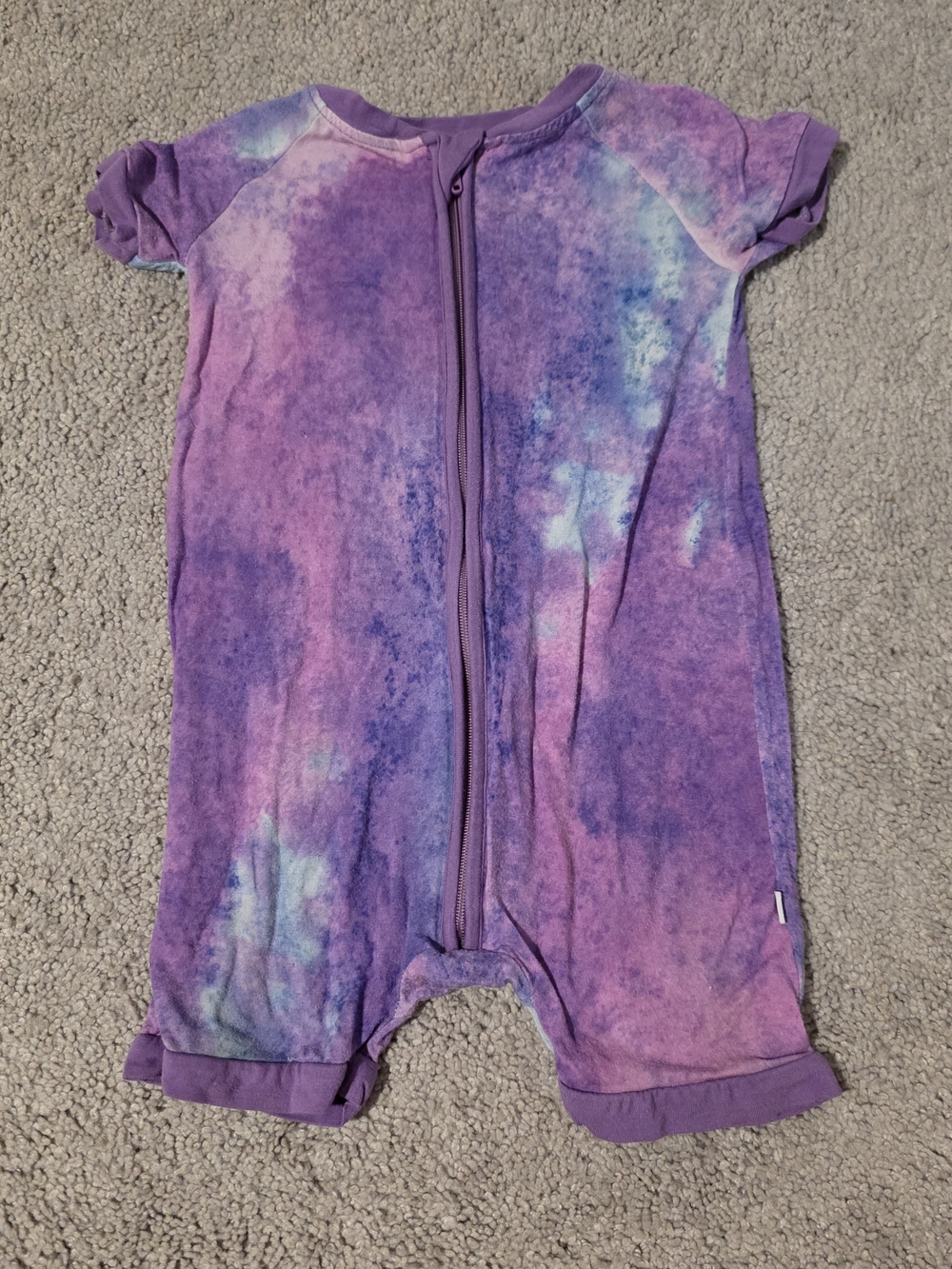 Little Sleepies Purple Tie-Dye Shortie